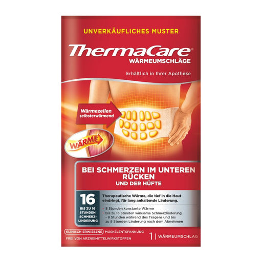 ThermaCare Rückenumschläge S-XL zur Schmerzlinderung, 1 St. Umschläge