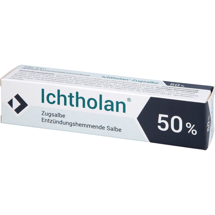 Ichtholan 50% Zugsalbe, 15 g Salbe
