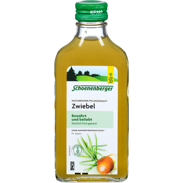Schoenenberger Naturreiner Pflanzensaft Zwiebel, 200 ml Lösung
