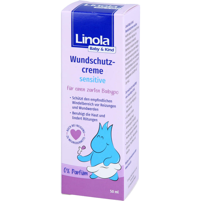 Linola Baby & Kind Wundschutzcreme sensitive, 50 ml Creme