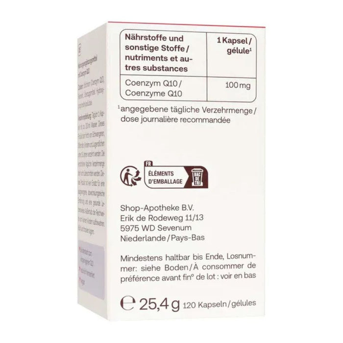 Redcare Vita Coenzym Q10 Kapseln, 120 St. Kapseln