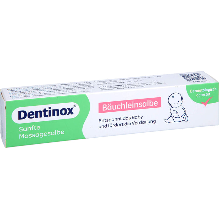 Dentinox Bäuchleinsalbe entspannt das Baby und fördert die Verdauung, 50 ml Creme