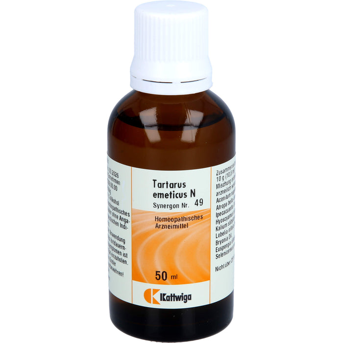Synergon Komplex 49 Tartarus emeticus N Tropfen , 50 ml TRO