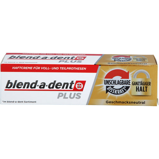 Blend-a-dent plus Haftcreme unschlagbare Bisskraft, 40 St. Creme