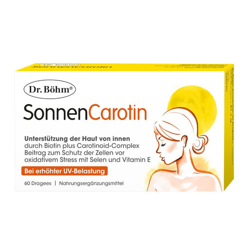 Dr. Böhm SonnenCarotin, 60 St. Dragees