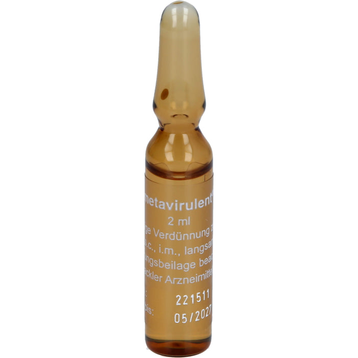 metavirulent flüssige Verdünnung bei Erkältungskrankheiten, 5 St. Ampullen