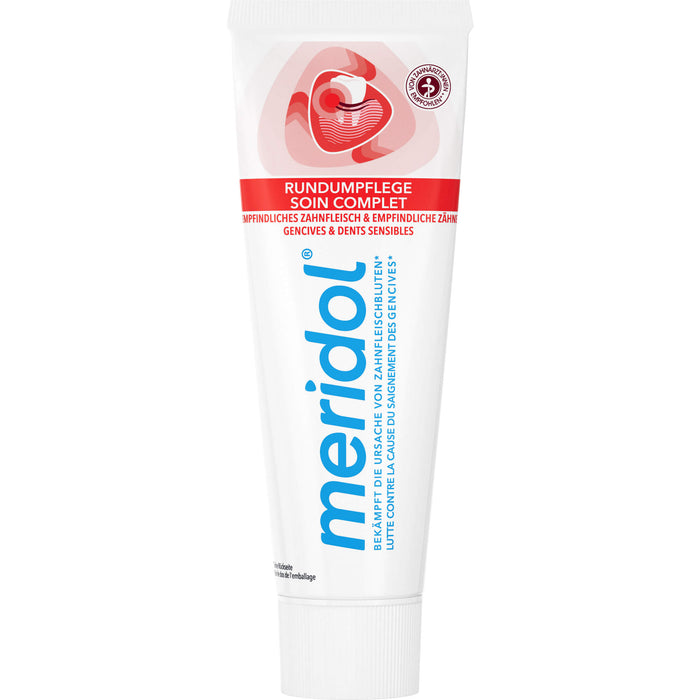 meridol Rundumpflege Zahnpasta Doppelpack, 2X75 ml ZPA