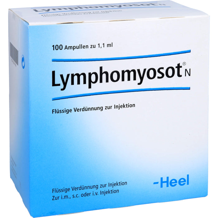 Lymphomyosot  N, Flüssige Verdünnung zur Injektion, 100 St. Ampullen