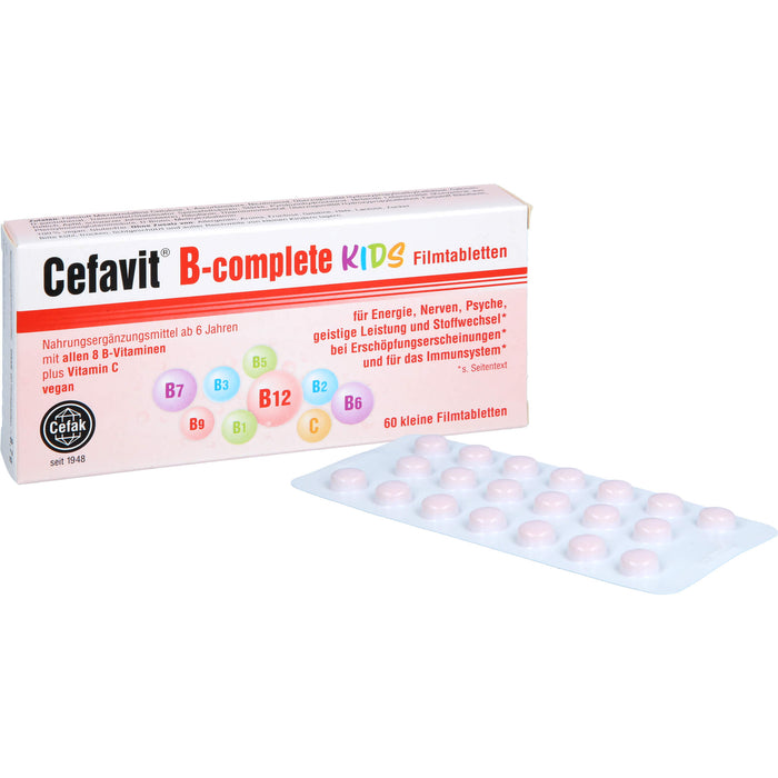 Cefavit B-complete Kids Tabletten, 60 St. Tabletten
