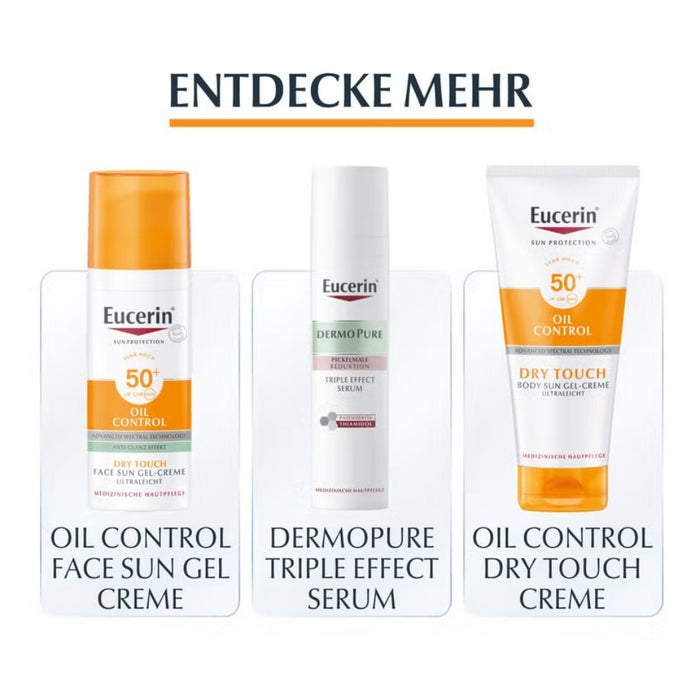 Eucerin Oil Control Face Sun Gel-Creme LSF 30, 50 ml Creme