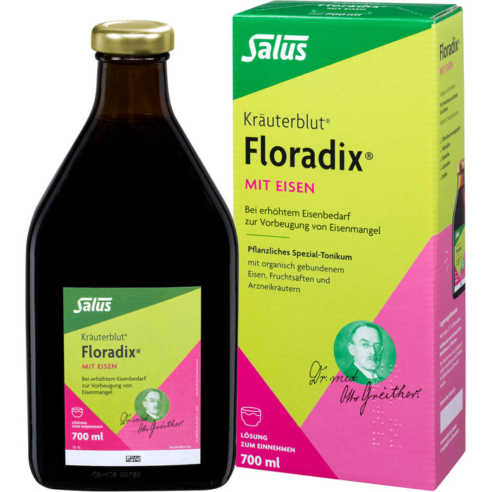 Floradix mit Eisen Lösung, 700 ml Lösung