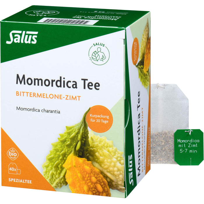 Salus Momordica Tee mit Bittermelone und Zimt, 40 St. Filterbeutel