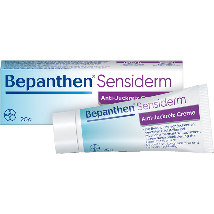 Bepanthen Sensiderm Anti-Juckreiz Creme, 20 g Creme