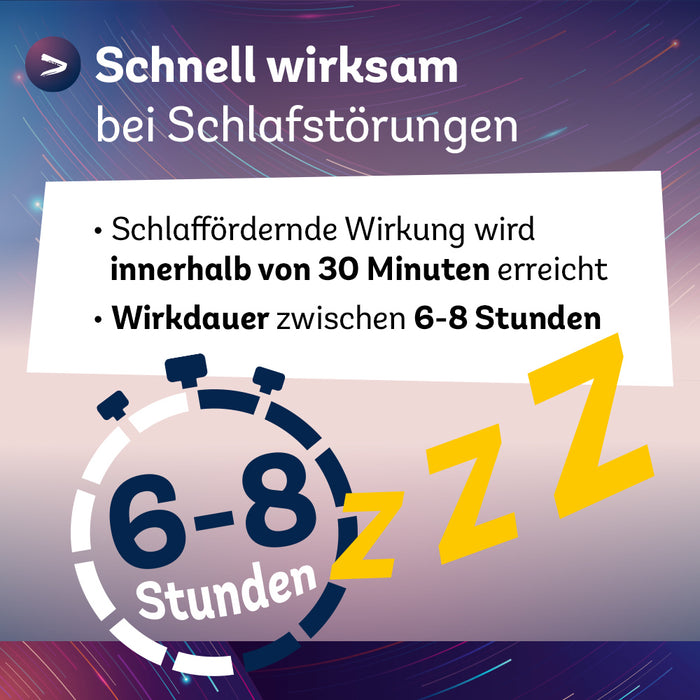 Doxylamin Dexcel 25 mg zur Kurzzeitbehandlung von Schlafstörungen bei Erwachsenen, 20 St. Tabletten
