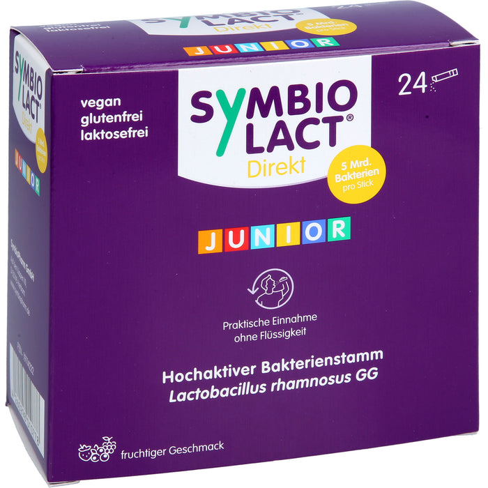 SymbioLact Direkt Junior Sticks mit fruchtigem Geschmack, 24 St. Sticks
