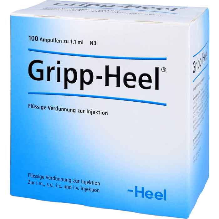 Gripp-Heel® Flüssige Verdünnung zur Injektion, 100 St AMP