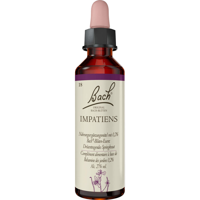 Bach-Blüte Impatiens, 20 ml Lösung