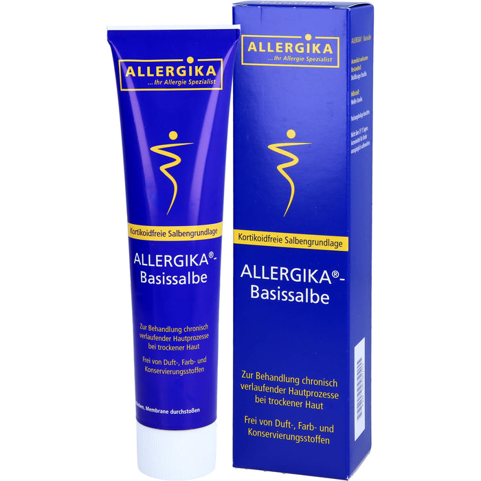 ALLERGIKA Basissalbe bei chronisch verlaufenden Hautprozessen bei trockener Haut, 100 g Salbe
