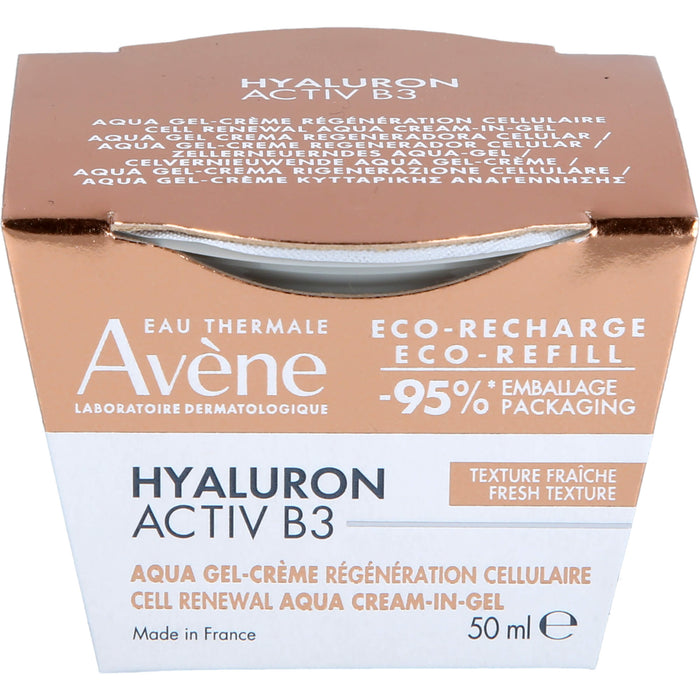 Avène Hyaluron Activ B3 zellerneuerndes Aqua-Gel Nachfüllpackung, 50 ml Gel