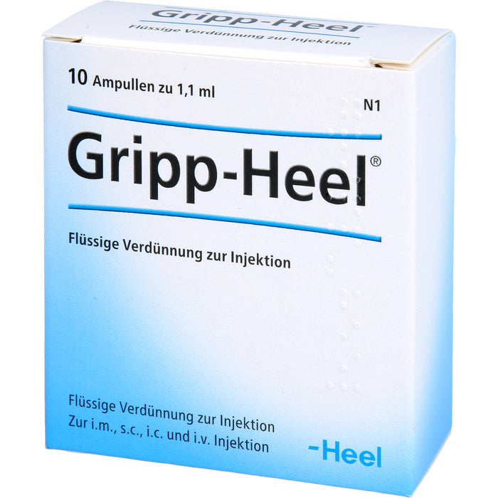 Gripp-Heel flüssige Verdünnung, 10 St. Ampullen