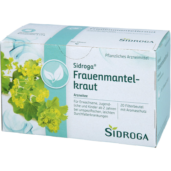 Sidroga Frauenmantelkraut Arzneitee, 20 St. Filterbeutel