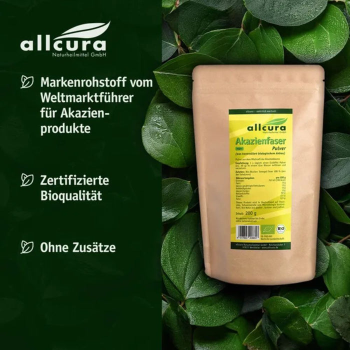 Allcura Akazienfaser Pulver Bio, 199.9 g Pulver