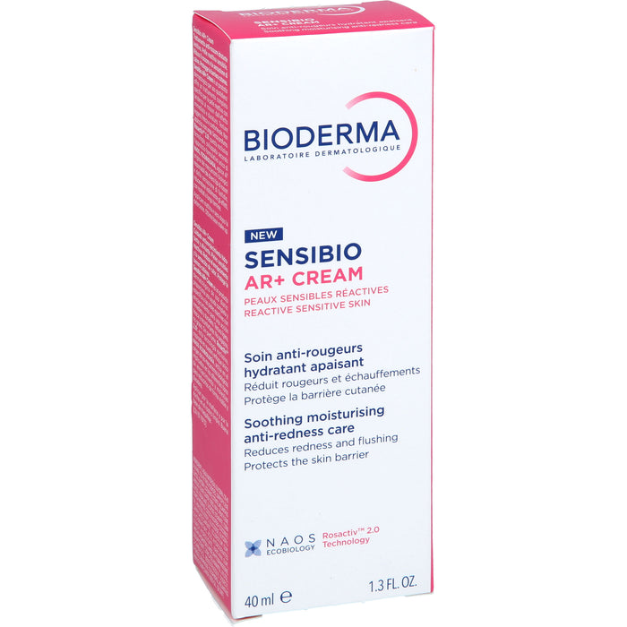 BIODERMA Sensibio AR+ Creme gegen Rötungen für empfindliche, reaktive Haut, 40 ml Creme