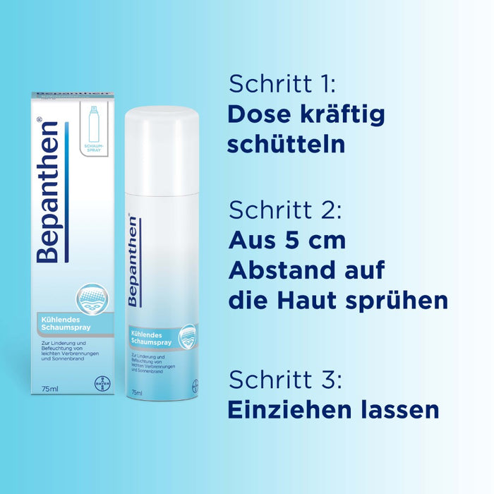 Bepanthen Schaumspray, 75 ml Lotion