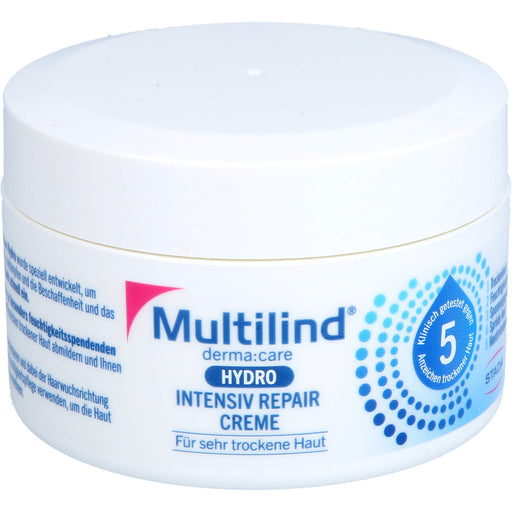 Multilind derma care Hydro Intensiv Repair Creme für sehr trockene Haut, 150 ml Creme