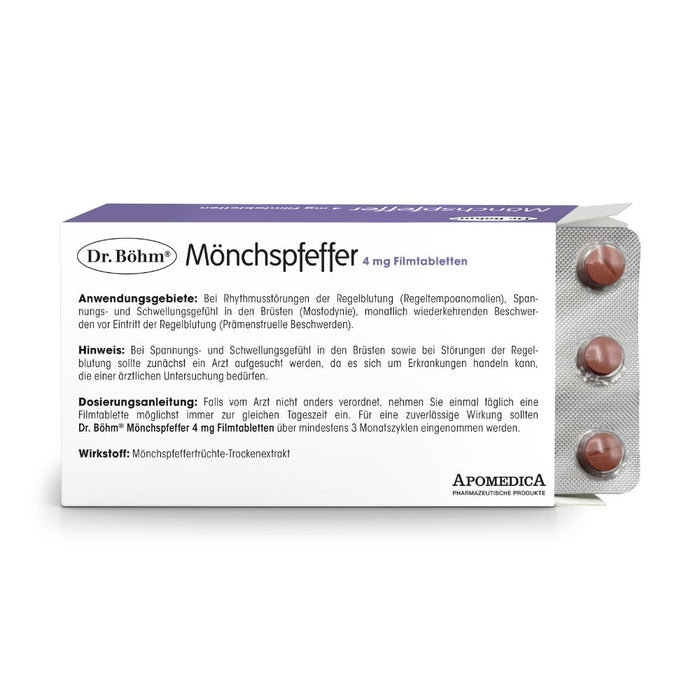 Dr. Böhm Mönchspfeffer 4 mg, 60 St. Tabletten