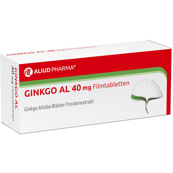Ginkgo AL 40 mg Filmtabletten, 30 St FTA