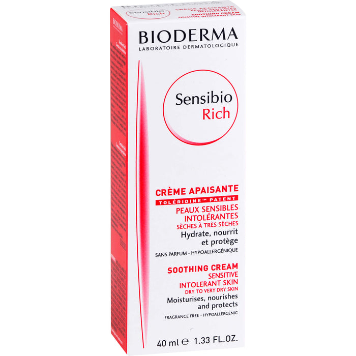 BIODERMA Sensibio Riche Creme, 40 ml Creme