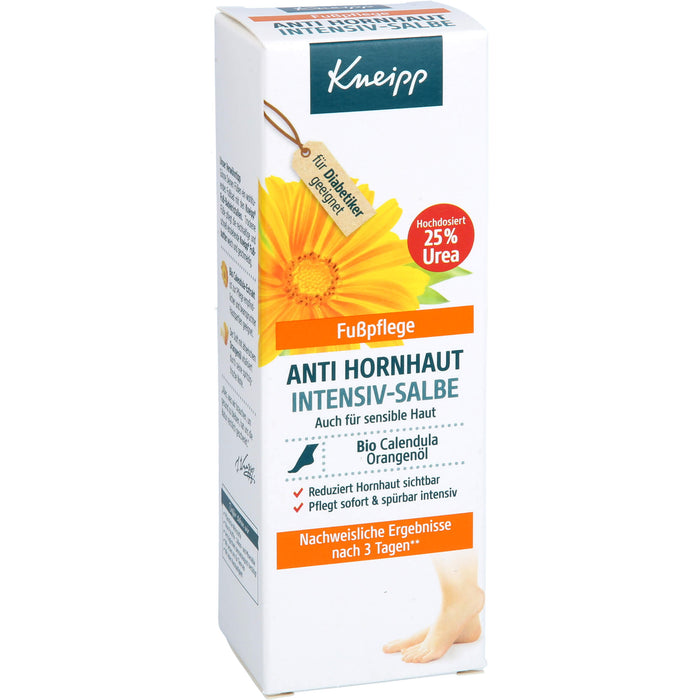 Kneipp Anti Hornhaut Intensiv-Salbe für sensible Haut, 75 ml Salbe
