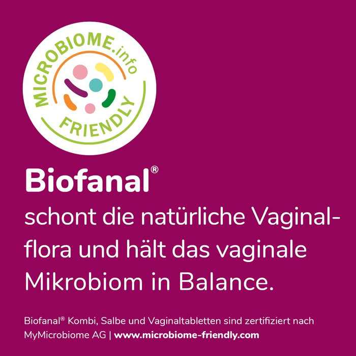 Biofanal Vaginaltabletten bei Scheidenpilz, 6 St. Tabletten