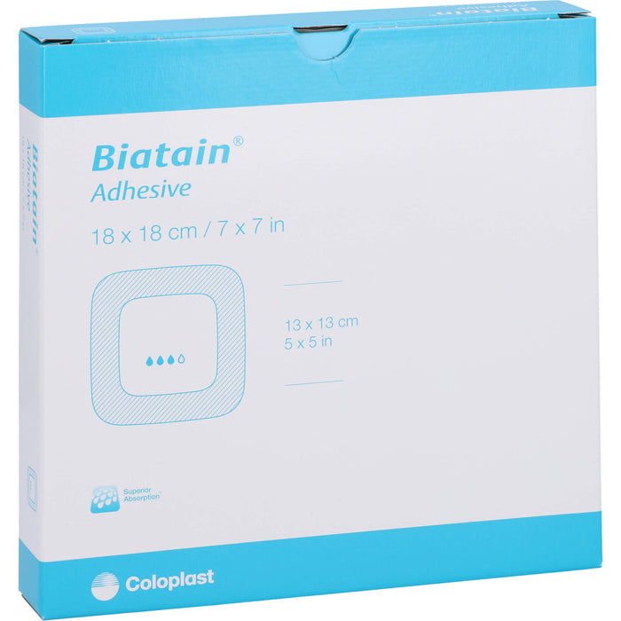 Biatain Schaumverband selbsthaftend 18x18cm 3423, 5 St VER