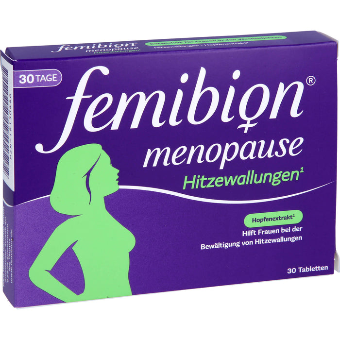 Femibion Menopause Hitzewallungen Tabletten, 30 St. Tabletten