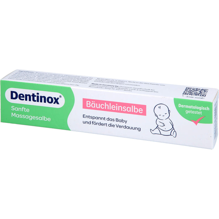 Dentinox Bäuchleinsalbe entspannt das Baby und fördert die Verdauung, 50 ml Creme