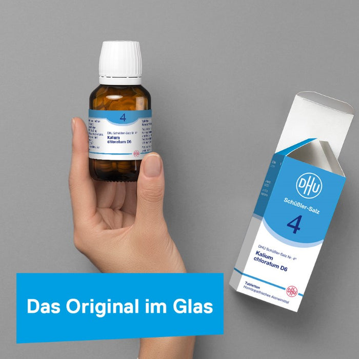 DHU Schüßler-Salz Nr. 4 Kalium chloratum D6, 420 St. Tabletten