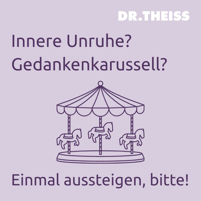 DR.THEISS Innere Ruhe Tabletten trägt zur normalen Funktion des Nervensystems bei, 30 St. Tabletten