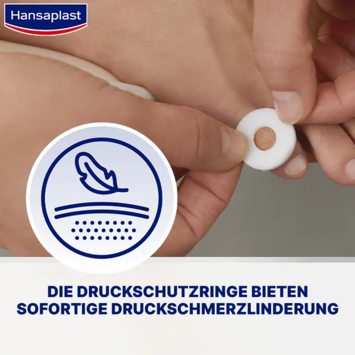 Hansaplast Hühneraugen-Druckschutzringe, 20 St. Pflaster