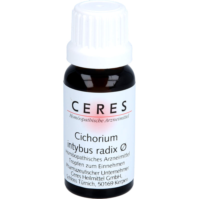 CERES Cichorium Intybus Radix ø Urtinktur, 20 ml Solution