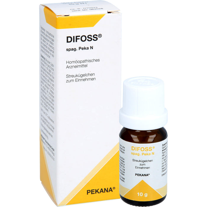 Difoss Spag. Peka N Glob., 10 g Globuli