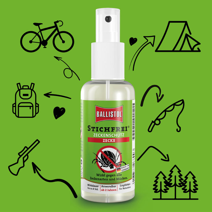 Stichfrei Zeckenschutz Pumpspray, 100 ml Spray