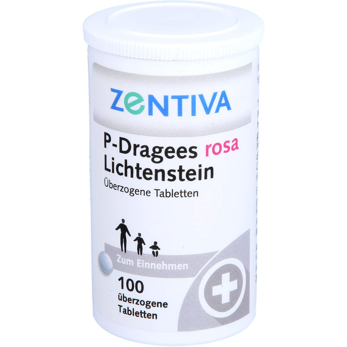 P-Dragees rosa LichtensteinTabletten, 100 St. Tabletten
