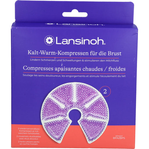 Lansi K/w Kompresse Brust, 2 St KOM