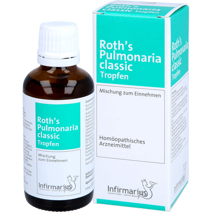 Roth's Pulmonaria classic Tropfen, 50 ml Lösung