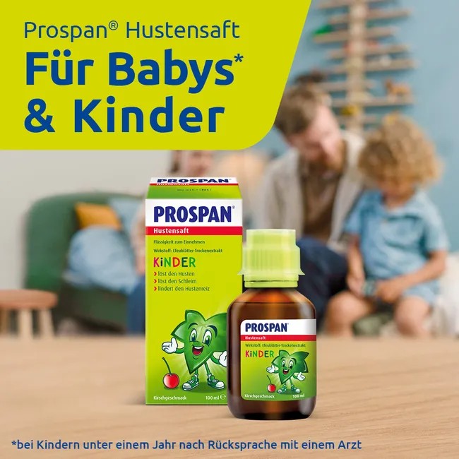 Prospan Hustensaft, 100 ml Lösung