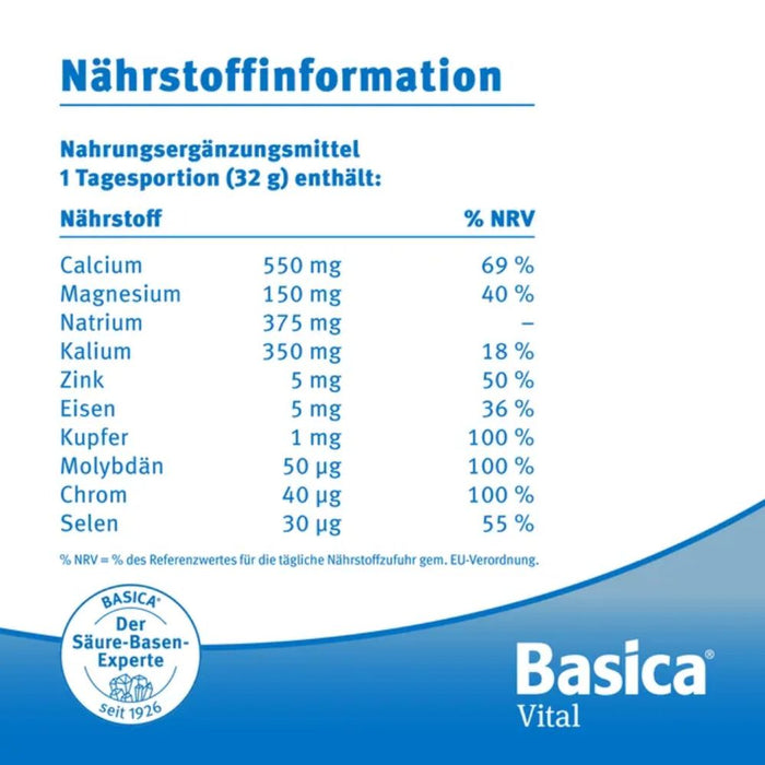 Basica Vital Pulver, 200 g Powder