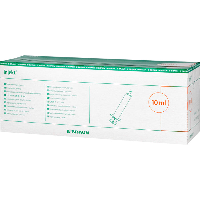 Braun Injekt 10 ml 2-teilige Einmalspritzen, 100 St. Spritzen