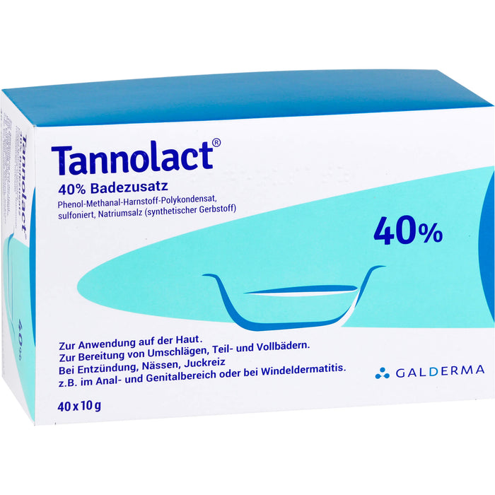 Tannolact 40% Badezusatz Pulver, 40 St. Beutel
